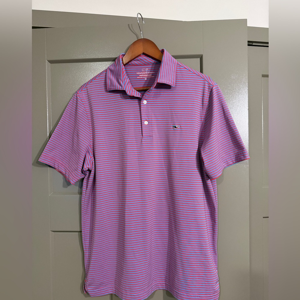 Vineyard Vines Men's  Striped Polo Shirt